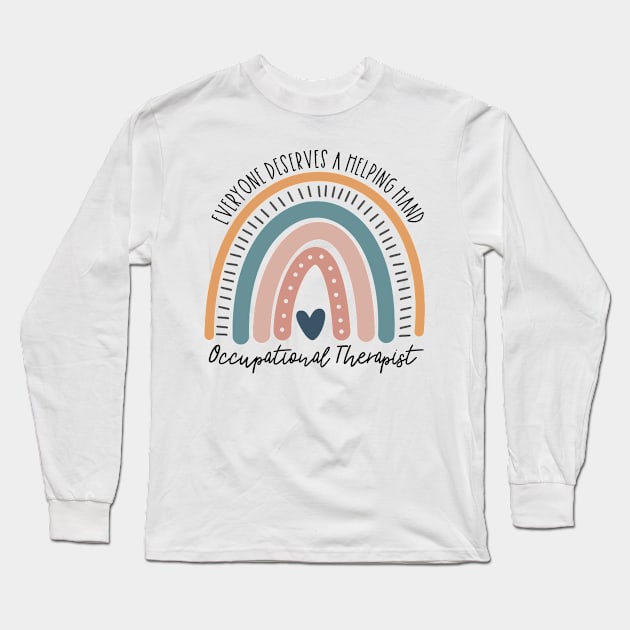 Occupational Therapist Long Sleeve T-Shirt by IndigoPine